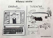 Agate Darbiniece 8B Dižķibele Treniņš Attālināti